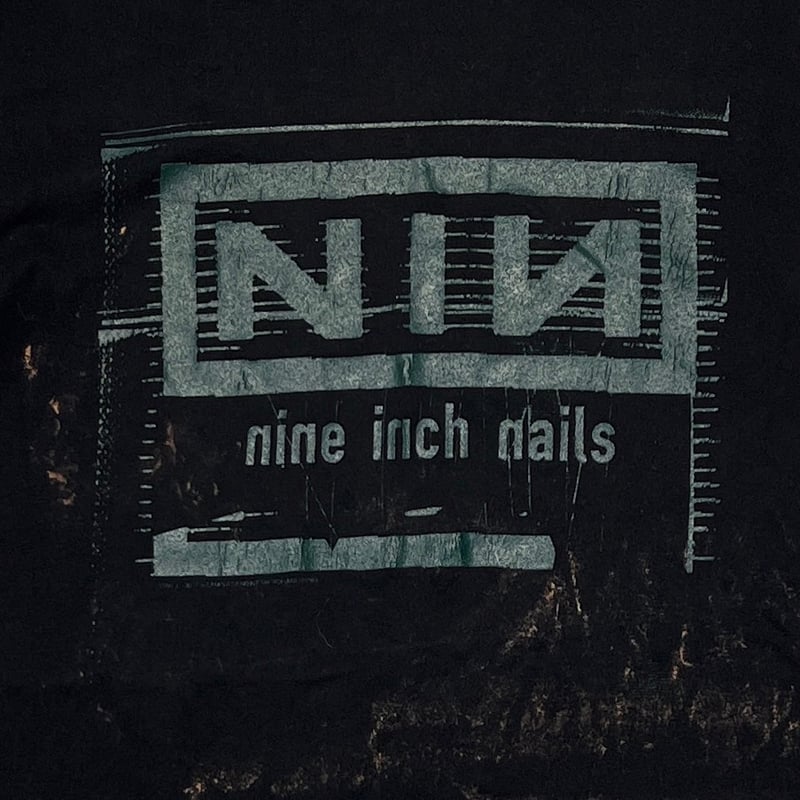 NINE INCH NAILS NOTHING GREEN PRINT ALL SPORT L