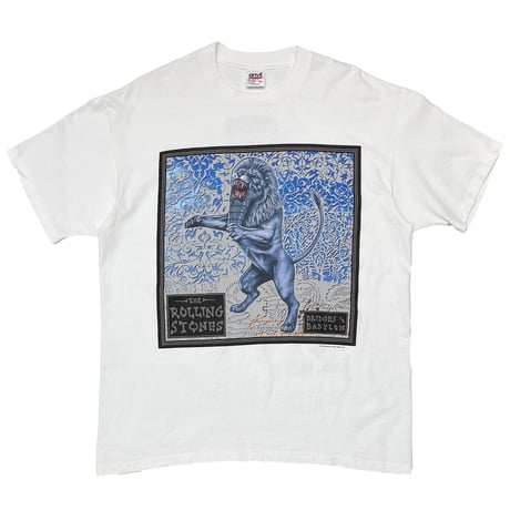 ROLLING STONES BRIDGES TO BABYLON WORLD TOUR 1997 WHITE ANVIL XL 4940
