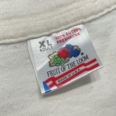 KURT COBAIN ART BOOTLEG FRUIT OF THE LOOM XL 2741
