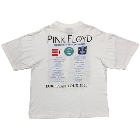 PINK FLOYD EUROPEAN TOUR 1994 WHITE BROCKUM XL 1182