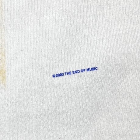 KURT COBAIN THE END OF MUSIC LEFT HANDED NIRVANA WHITE ANVIL XL 1604