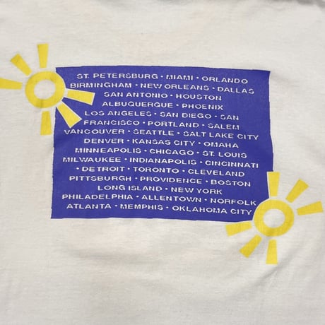 BUTTHOLE SURFERS 1993 RUBBERWEAR WHITE LEE XL 9308