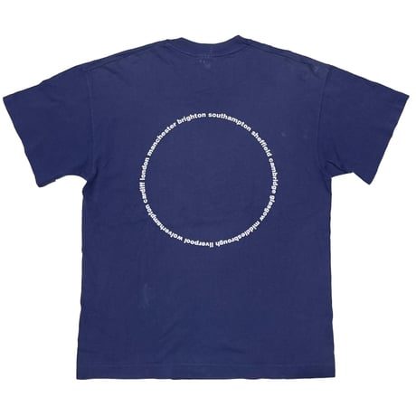 OASIS DOUBLESIDE UNION JACK LOGO NAVY SCREEN STARS LARGE 5300