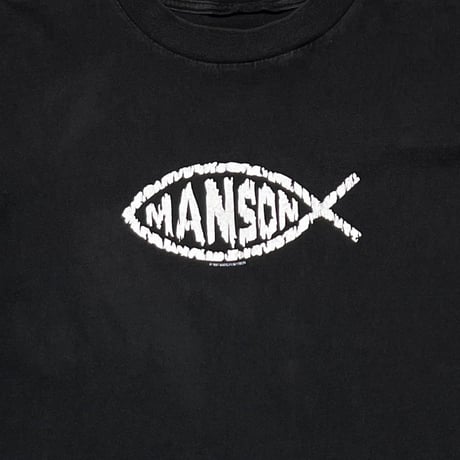 MARILYN MANSON 1997 FISH LOGO FITS XL 8387