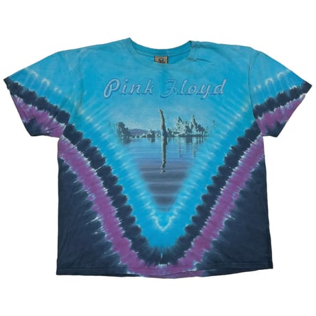 PINK FLOYD WISH YOU WERE HERE BLUE TIEDYE LIQUID BLUE FITS XL 1951