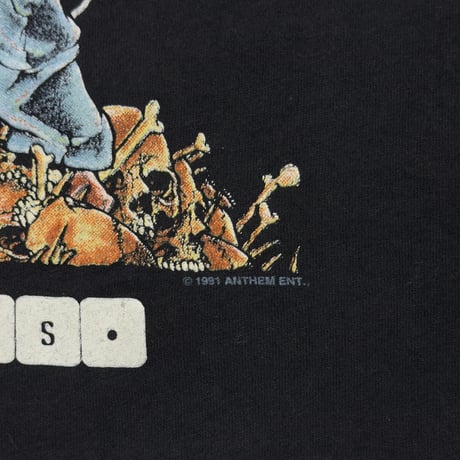 RUSH 1991 ROLL THE BONES PUSHEAD FITS XL 5362