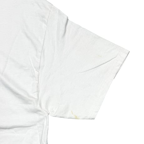 OLD & VINTAGE SIMPSONS HOMER 馬鹿外人 BUSHIDO DESIGNS 2000 BOOTLEG WHITE Hanes XL 8359