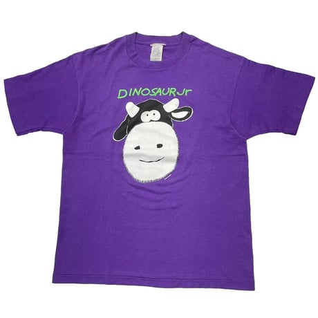 DINOSAUR Jr 1992 DOUBLE SIDE COW&GORILLA PURPLE LARGE 2131