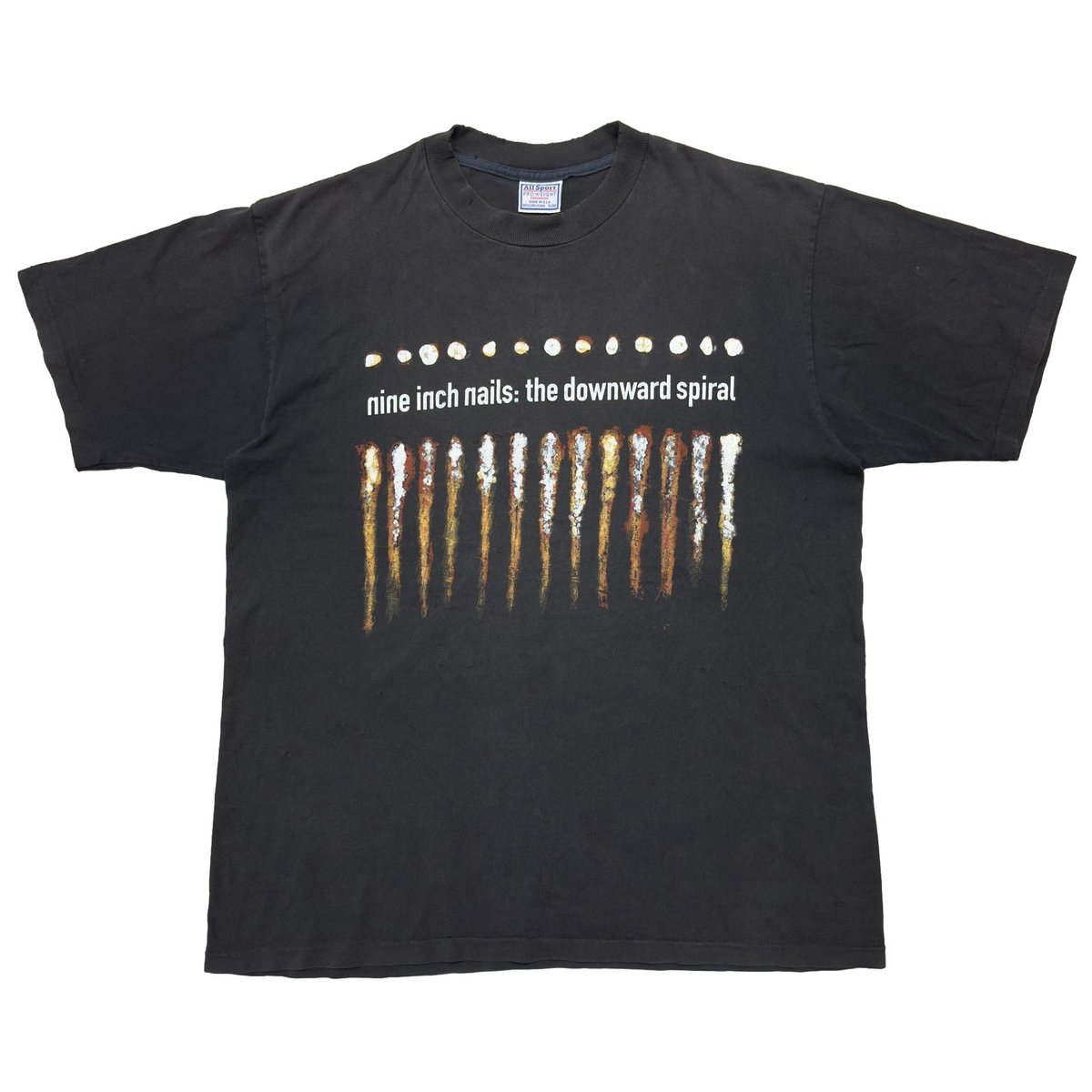 All Sport Nine Inch Nails バンT1999年コピーライト ALL SPORTタグNINE INCH NAILSコピーライト1999年