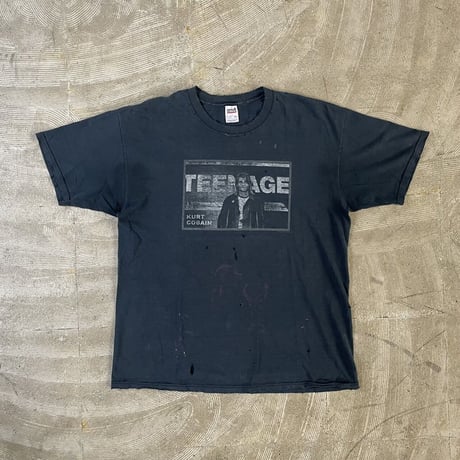 NIRVANA KURT COBAIN TEENAGE TEE ANVIL XL 3754