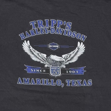 HARLEY DAVIDSON 2001 BLUE EAGLE AMARILLO TEXAS XXL 5577