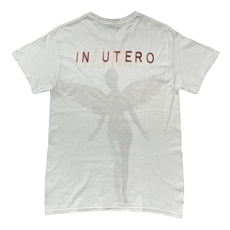 NIRVANA IN UTERO WHITE FITS MEDIUM