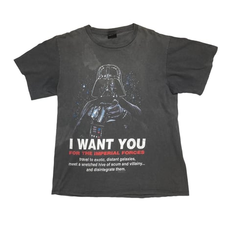 STAR WARS DARTH VADER 1996 I WANT YOU TEE CHANGES LARGE 6806