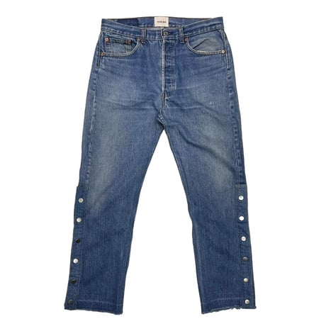 greatLAnd GRUNGEMAN DENIM REPRODUCT LEVI'S 501 W82 L71 9