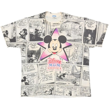 DISNEY VINTAGE MGM STUDIOS COMIC OVP WHITE OSFA FITS XL 7352