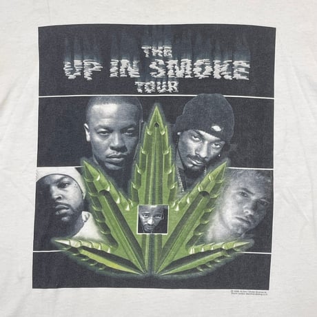 THE UP IN SMOKE TOUR DR.DRE SNOOP DOGG EMINEM ICE CUBE WARREN G. WHITE POLYGRAM XL 4186