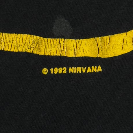 NIRVANA 1992 SMILE 90's BOOTLEG FITS XL 0939