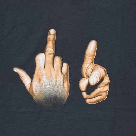 OLD&VINTAGE FUCK YOU HAND SIGN DELTA XXL 4702