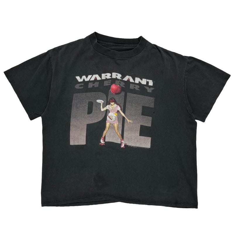 WARRANT CHERRY PIE WORLD TOUR 1991 BLACK FITS L