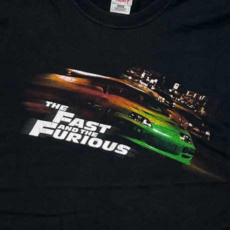 THE FAST AND THE FURIOUS 2001 MOVIE PROMO SLEEVE LESS FRUIT OF THE LOOM XL 9140