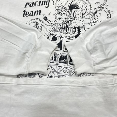 RAT FINK RACING TEAM ED BIG DADDY ROTH LS TEE WHITE HANES XL 2988