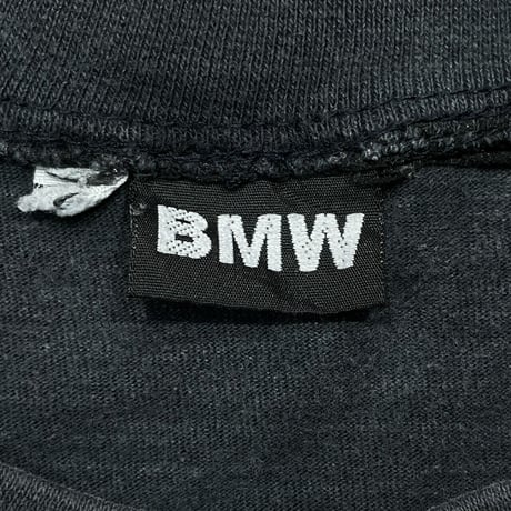 BMW OFFICIAL EMBROIDERY LOGO TEE BLACK FIT LIKE LARGE 6843