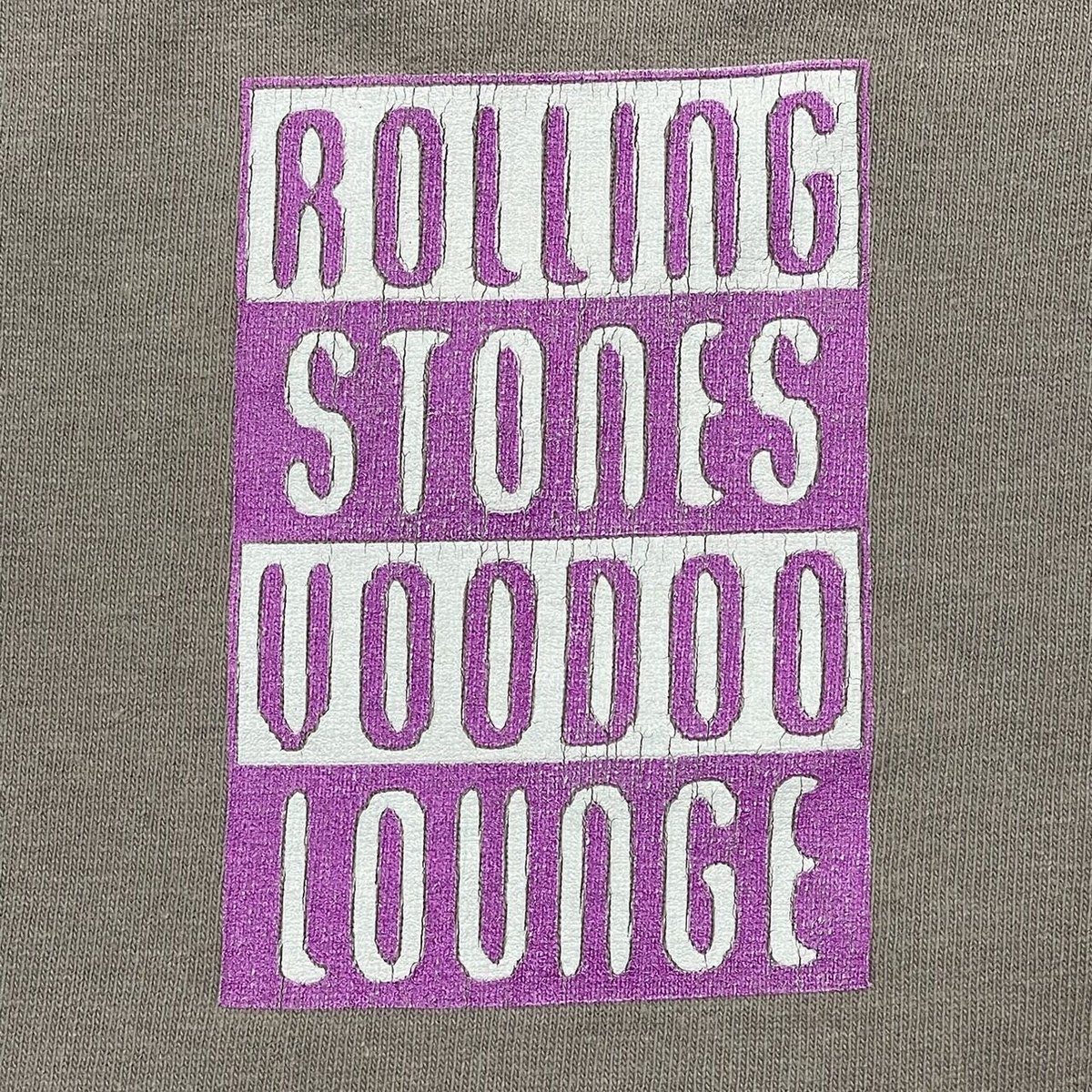 ROLLING STONES VOODOO LOUNGE PURPLE SPIKE TONGU
