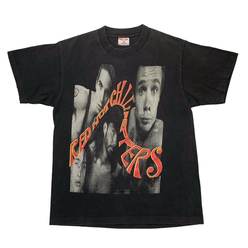 RED HOT CHILI PEPPERS 1990 TEE SOFTEE LARGE 481 RED HOT CHILI PEPPERS 1990 TEE SOFTEE LARGE 481