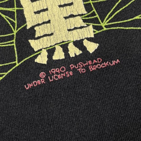 PUSHEAD SCARECROW 黒 SLEEVLES TEE BROCKUM XL 6829