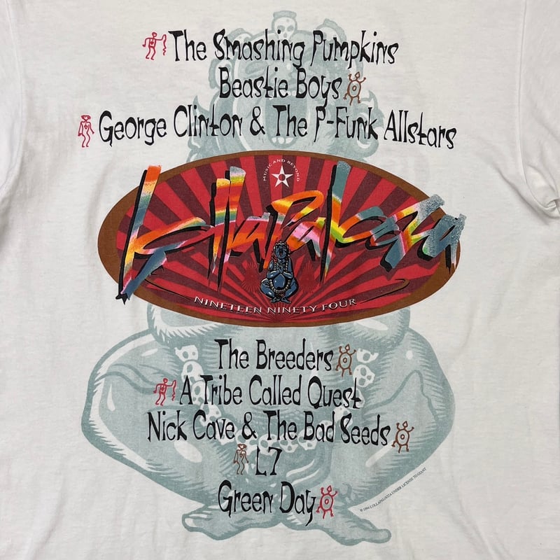 lollapalooza 1994 tシャツ　usa製　古着　giant 90s 1994 Lollapalooza Tour Shirt - Original - Etsy