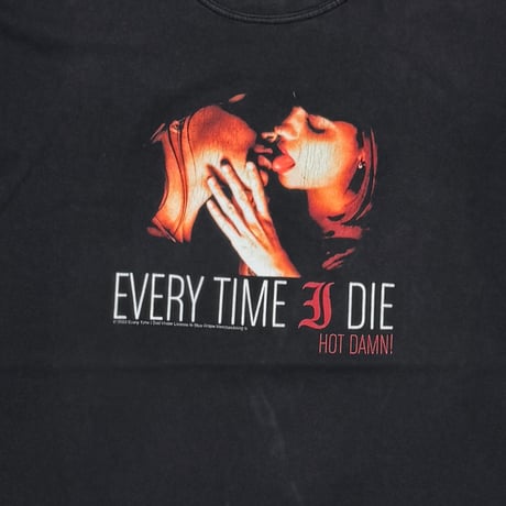 EVERY TIME I DIE HOT DAMN! GILDAN LARGE 4307