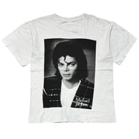 MICHAEL JACKSON MONOCHROME PORTRAIT WHITE FITS LARGE 8997