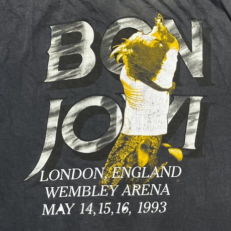 BON JOVI 1993 LONDON ENGLAND TOUR FITS XL 3677