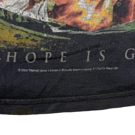Slipknot ALL HOPE IS GONE TOUR 2008 FRUIT OF THE LOOM MEDIUM 7627