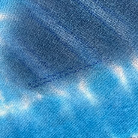 PINK FLOYD WISH YOU WERE HERE TIE DYE BLUE FITS XXL 6989
