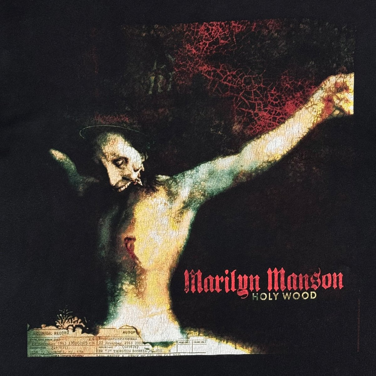 Marilyn Manson Holy Wood ワンウォッシュ デッドストック Marilyn Manson Holy Wood ワンウォッシュ デッドストック