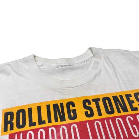 ROLLING STONES VOODOO LOUNGE 1994 TOUR BOOTLEG WHITE FITS XL 9597