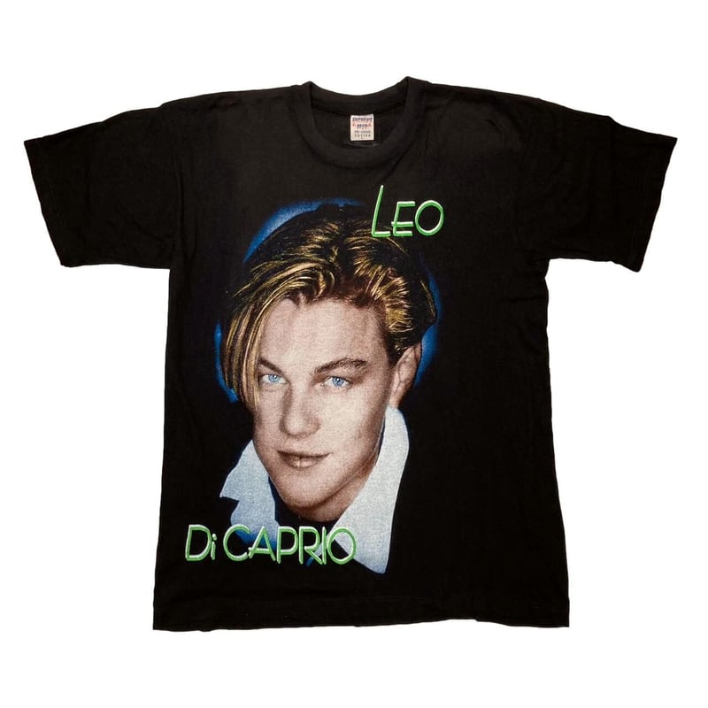 LEONARDO DICAPRIO BOOTLEG TEE LARGE 1124 | grea