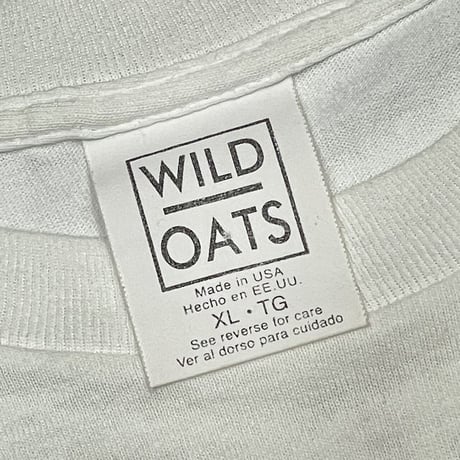 NIRVANA IN UTERO 1993 WHITE WILD OATS XL 2345