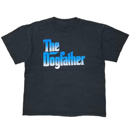 OLD & VINTAGE THE DOGFATHER BLUE TEXT FITS XL 9015