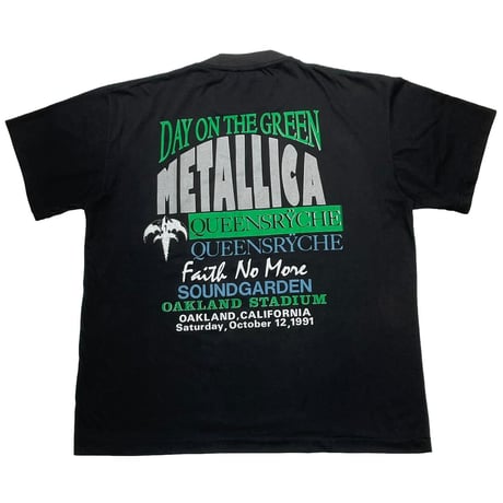 METALLICA WORLD TOUR 1991 DAY ON THE GREEN FITS LARGE 9960