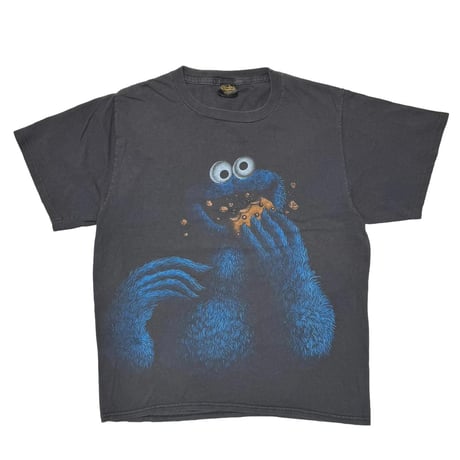 SESAME STREET COOKIE MONSTER BLACK OUT CHANGES LARGE 4645