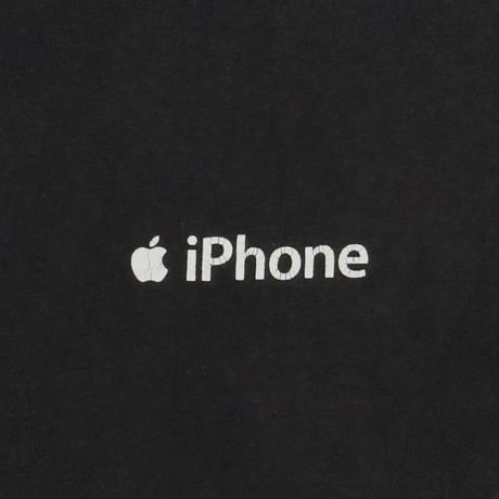 Apple iPhone LOGO BLACK HANES XL 4051