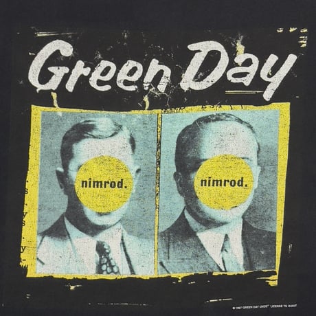 GREEN DAY 1997 NIMROD BACK COVER GIANT XL 6971