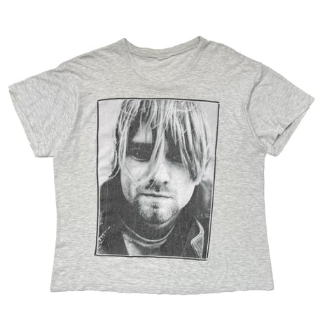 NIRVANA KURT COBAIN MEMORIAL PORTRAIT ASH GREY FITS LARGE 8979