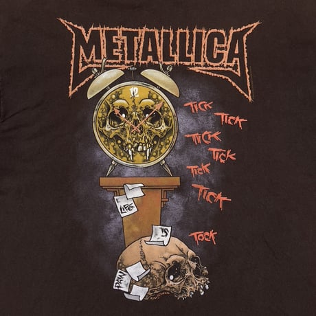 METALLICA PUSHEAD 2004 DEATH IS PAIN BROWN ALSTYLE XL 0822
