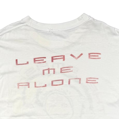 THE SMASHING PUMPKINS 1996 LEAVE ME ALONE WHITE FITS LARGE 4526