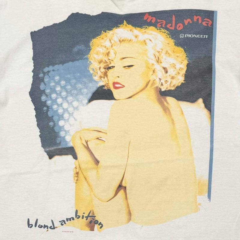 Madonna blond ambition鬼フェード人気ヴィンテージ Madonna blond ambition鬼フェード人気ヴィンテージ