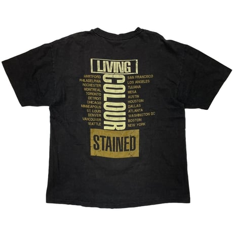 LIVING COLOUR STAINED HANES XL 3220
