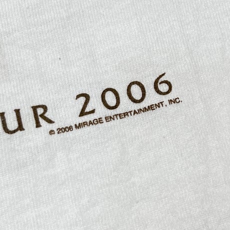 MARIAH CAREY 2006 THE ADVENTURES OF MIMI WHITE HANES XL 7793
